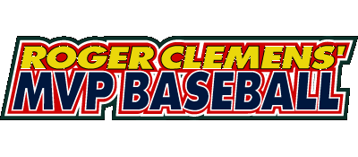 Roger Clemens' MVP Baseball logo for Super Famicom